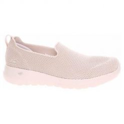 Trampki Skechers Go Walk Joy 124187TPE, Beżowy. Czerwone trampki damskie Skechers, bez wzorów, z gumy, bez zapięcia. Za 313.00 zł.