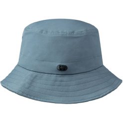 Kapelusz BUFF ADVENTURE BUCKET HAT SOLID. Niebieskie kapelusze damskie Buff, bez wzorów, sportowe. Za 169.90 zł.