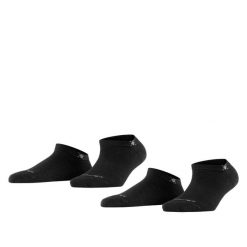 Krótkie skarpetki damskie Burlington Everyday (x2). Białe skarpetki damskie Falke, bez wzorów, z bawełny. Za 119.50 zł.