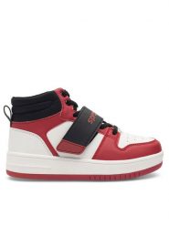 Sprandi Sneakersy CP-3150016A(IV)CH Biały. Białe buty sportowe chłopięce Sprandi, z materiału, bez zapięcia. Za 149.99 zł.