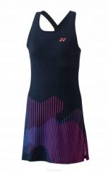 Sukienka tenisowa Yonex US + spodenki. Niebieskie spodenki sportowe damskie YONEX, xl, bez wzorów, z materiału, na fitness i siłownię. Za 335.99 zł.