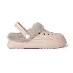 Ciepłe domowe kapcie CONCORD z ciepłym futerkiem i wkładką z pianki EVA. Czerwone kapcie damskie Izas. W wyprzedaży za 139.09 zł.