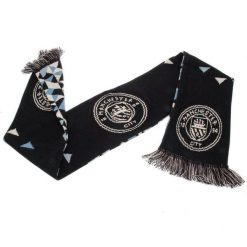 Szalik Manchester City oficjalny licencjonowany. Niebieskie szaliki damskie MANCHESTER CITY, bez wzorów, z materiału. Za 119.00 zł.