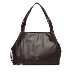 Torebka Armani Exchange. Brązowe torebki klasyczne damskie Armani Exchange, bez dodatków. Za 754.99 zł.