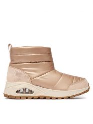 Skechers Śniegowce Uno Rugged - Puffer 168127 Złoty. Żółte śniegowce damskie Skechers, z materiału. Za 449.99 zł.