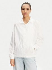 Guess Kurtka przejściowa V5GL01 WH482 Biały Regular Fit. Białe kurtki damskie Guess, xl, z aplikacjami, z syntetyku, bez kaptura. Za 269.99 zł.