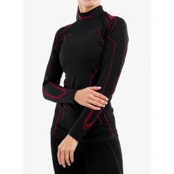 Bluza termoaktywna damska Brubeck Cooler L/S. Czarne bluzy damskie Brubeck, l, bez wzorów, bez kaptura. Za 151.99 zł.