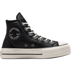 Sneakers Converse Chuck Taylor All Star Lift. Czarne obuwie sportowe damskie Converse, z syntetyku, bez zapięcia, na fitness i siłownię. Za 590.00 zł.
