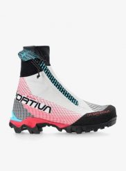 Buty damskie La Sportiva Aequilibrium Speed GTX. Białe obuwie trekkingowe damskie La Sportiva, z gore-texu, bez zapięcia. Za 1,276.00 zł.