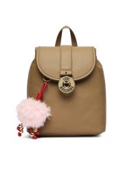LOVE MOSCHINO Plecak JC4237PP0PKI0105 Beżowy. Brązowe plecaki Love Moschino, bez wzorów, ze skóry. Za 1,099.00 zł.