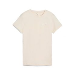 Koszulka damska Puma Essentials Small No. 1 Logo. Białe koszulki damskie Puma, bez wzorów, z materiału, bez kołnierzyka, bez ramiączek. Za 144.50 zł.