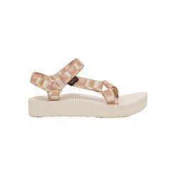 Sandały damskie Teva Midform Universal. Brązowe sandały damskie Teva, bez wzorów, bez obcasa, bez zapięcia. Za 179.99 zł.