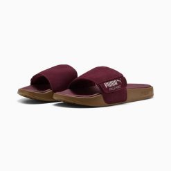 Puma Klapki Leadcat 2.0 Palermo 39904108. Czerwone klapki damskie Puma, bez wzorów, z materiału, bez obcasa, bez zapięcia. Za 142.79 zł.