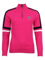 Peak Mountain Sweter "Asta" w kolorze różowym rozmiar: L. Różowe swetry klasyczne damskie Peak Mountain, l, bez kołnierzyka. Za 217.99 zł.