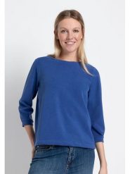 More & More Bluza w kolorze niebieskim rozmiar: 36. Niebieskie bluzy damskie More & More, bez wzorów, bez kaptura. Za 104.99 zł.