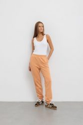 LEKKIE SPODNIE CELINE MANGO XS - Flawless. Spodnie dresowe damskie Flawless, bez wzorów, z bawełny. Za 160.00 zł.