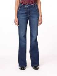 Scotch & Soda Dżinsy - Flare fit - w kolorze granatowym rozmiar: W29. Niebieskie jeansy damskie Scotch & Soda, z podwyższonym stanem. Za 272.31 zł.