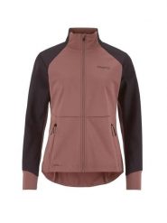 Craft Kurtka CORE Essence Nordic softshell 3-warstwowa. Brązowe kurtki damskie Craft, s, bez wzorów, z dżerseju, bez kaptura. Za 622.00 zł.