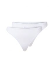 SKINY Stringi w zestawie po 2 sztuki Kobiety Bawełna biały, 38. Białe stringi Skiny, bez wzorów, z bawełny. Za 99.95 zł.