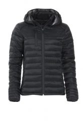 Clique Hudson Women kurtka damska czarna z ociepliną typu puch. Czarne kurtki damskie CLIQUE, m, bez wzorów, z materiału. Za 322.70 zł.
