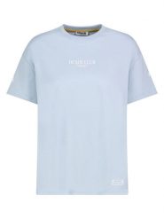 Sublevel Koszulka w kolorze błękitnym rozmiar: M. Niebieskie koszulki damskie Sublevel, m, bez wzorów, bez kołnierzyka, bez ramiączek. Za 43.99 zł.