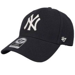 Czapka Z Daszkiem Unisex Dla Dorosłych New York Yankees. Niebieskie czapki z daszkiem damskie 47 Brand, bez wzorów. Za 152.99 zł.