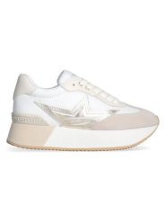 Liu Jo Sneakersy w kolorze złoto-białym rozmiar: 38. Białe obuwie sportowe damskie Liu Jo, z materiału, bez zapięcia. Za 324.26 zł.