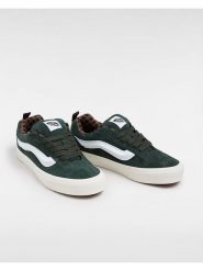 Vans Skórzane sneakersy w kolorze ciemnozielonym rozmiar: 42. Zielone obuwie sportowe damskie Vans, bez zapięcia. Za 252.99 zł.