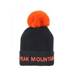 Czapka Peak Mountain Maitresse. Czarne czapki damskie Peak Mountain, bez wzorów. W wyprzedaży za 124.50 zł.