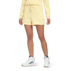 Spodenki damskie FILA Buchloe. Żółte spodenki sportowe damskie Fila, na lato, xs, bez wzorów, z bawełny. Za 179.99 zł.