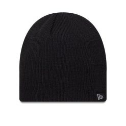 Czapka New Era Essential Skully. Czarne czapki damskie New Era, bez wzorów. Za 109.99 zł.