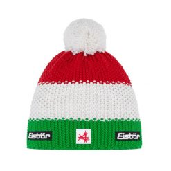 Czapka dla dorosłych Star Pompon MÜ SKA. Czarne czapki damskie Eisbär, bez wzorów, z materiału. Za 199.99 zł.