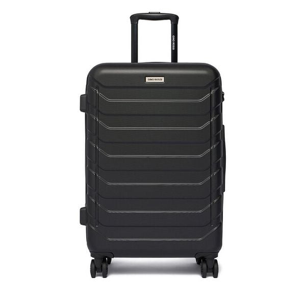 Walizka średnia GINO ROSSI. Czarne walizki Gino Rossi, bez wzorów, średnie. Za 279.99 zł.