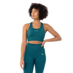 Top treningowy damski Carpatree Blaze Seamless Sleeveless. Niebieskie koszulki sportowe damskie Carpatree, xs, bez wzorów, bez ramiączek. Za 109.99 zł.