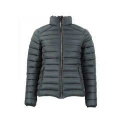 Damska kurtka puchowa bez kaptura Peak Mountain Fine. Czarne kurtki damskie Peak Mountain, s, bez wzorów, z nylonu, bez kaptura. Za 246.50 zł.