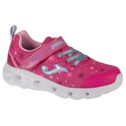 Buty Joma Space 2413 JSPACS2413V różowe. Czerwone buty sportowe dziewczęce z materiału, bez zapięcia. Za 262.25 zł.