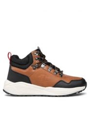 Champion Sneakersy Climb Rx Mid B Gs S32441-CHA-MS053 Brązowy. Brązowe buty sportowe chłopięce Champion, ze skóry, bez zapięcia. Za 179.99 zł.