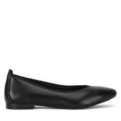 Baleriny Lasocki. Czarne balerinki damskie Lasocki, bez wzorów. Za 149.99 zł.
