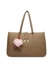LOVE MOSCHINO Torebka JC4239PP0PKI0105 Beżowy. Brązowe torebki klasyczne damskie Love Moschino, ze skóry, bez dodatków. Za 1,139.00 zł.
