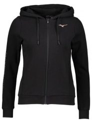 Mizuno Bluza w kolorze czarnym rozmiar: S. Czarne bluzy damskie Mizuno, s, bez wzorów, bez kaptura. Za 114.17 zł.