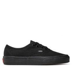 Tenisówki Vans. Czarne trampki damskie Vans, bez wzorów, bez zapięcia. Za 199.99 zł.
