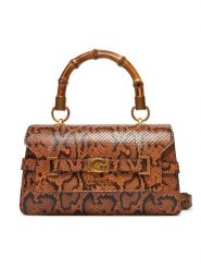 Guess Torebka Eire Small Bucket HWKP95 06200 Brązowy. Brązowe torebki klasyczne damskie Guess, ze skóry, bez dodatków. Za 379.99 zł.