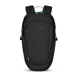 Plecak antykradzieżowy Pacsafe ECO Backpack 25L Econyl. Czarne plecaki Pacsafe, bez wzorów. Za 875.99 zł.