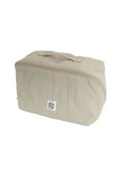 MOSS COPENHAGEN Kosmetyczka w kolorze beżowym - 24 x 15 x 13 cm rozmiar: onesize. Brązowe kosmetyczki damskie Moss Copenhagen, bez wzorów, z materiału. Za 136.13 zł.