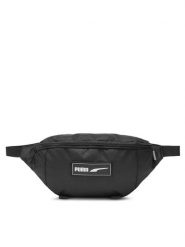 Puma Saszetka nerka Deck Waist Bag 079187 01 Czarny. Czarne nerki i saszetki damskie Puma, bez wzorów, z materiału. Za 69.99 zł.