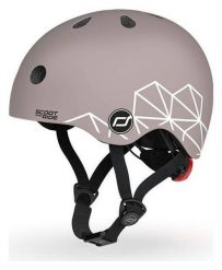 Scoot & Ride Kask XXS-S Brown Lines. Brązowe akcesoria rowerowe Scoot Ride. Za 195.00 zł.