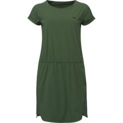 Lekka sukienka LOAP Ubzula — zielona — XL. Zielone sukienki damskie ZONE PERFECT, bez wzorów, sportowe, bez ramiączek. Za 228.99 zł.