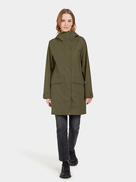 Didriksons Parka "Elly" w kolorze khaki rozmiar: 36. Brązowe parki damskie Didriksons, s, bez kaptura. Za 274.95 zł.