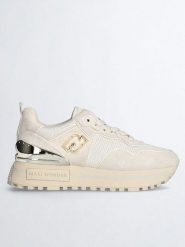 Liu Jo Sneakersy w kolorze beżowym rozmiar: 39. Brązowe obuwie sportowe damskie Liu Jo, z materiału, bez zapięcia. Za 439.24 zł.