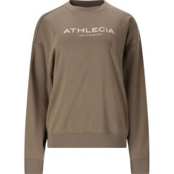 Bluza damska Athlecia Atkins. Brązowe bluzy damskie Athlecia, bez wzorów, bez kaptura. Za 170.00 zł.